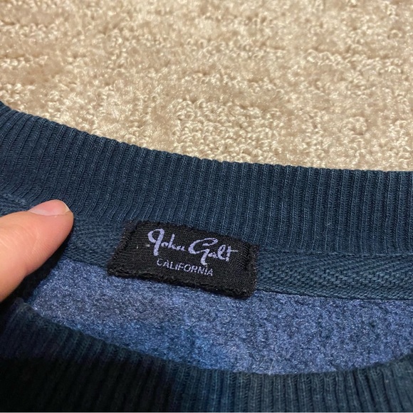 {Brandy Melville | John Galt} California Navy Graphic Crew Neck Sweatshirt - Picture 8 of 16